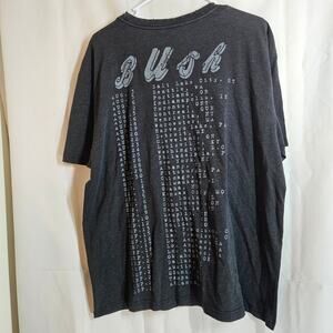 Bush men's Boxy Fit Graphic Band T-Shirt Size 2XLarge